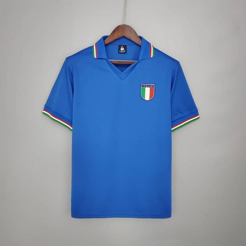 Italy 1982 Home Retro Jersey