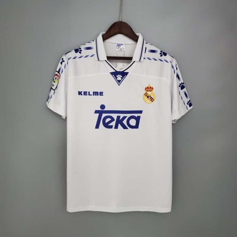 Real Madrid 1996/1997 Home Retro Jersey