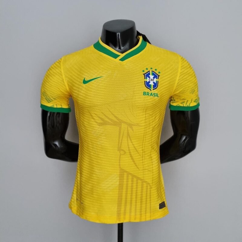 Brazil 2022/2023 Classic Edition Home Yellow Jersey