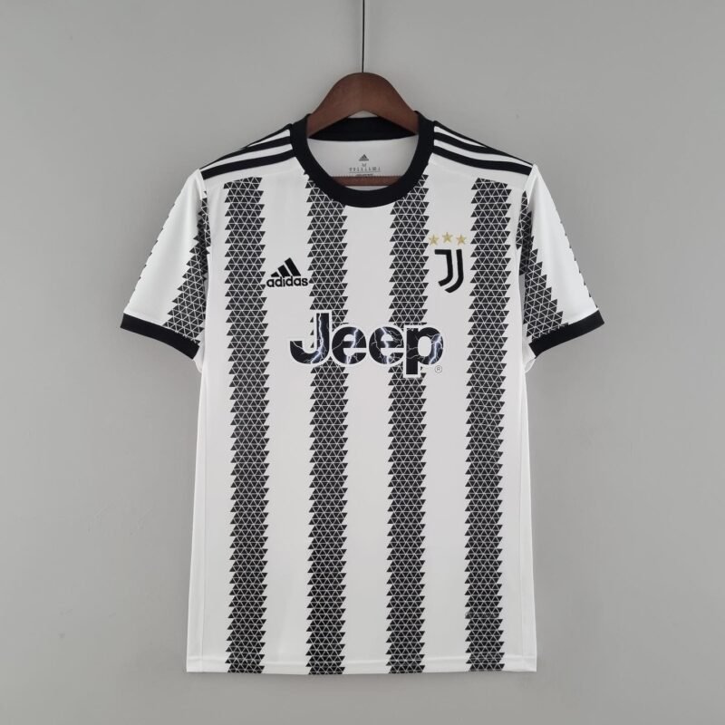 Juventus 2022/2023 Home Black&White Jersey